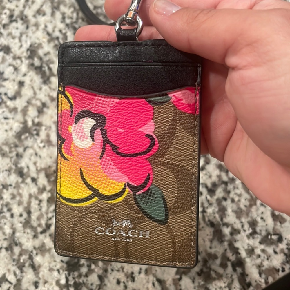 Coach lanyard